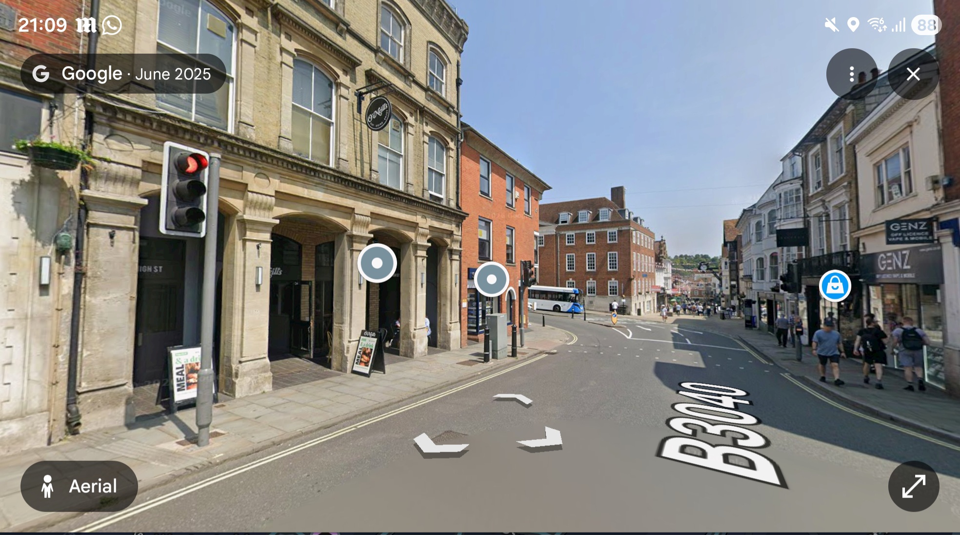 Winchester High Street — STW Driving Enablement test area